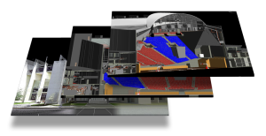 3D Laser Scanning Stadiums Arenas PrecisionPont